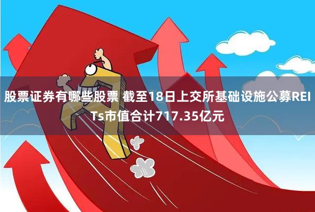 股票证券有哪些股票 截至18日上交所基础设施公募REITs市值合计717.35亿元